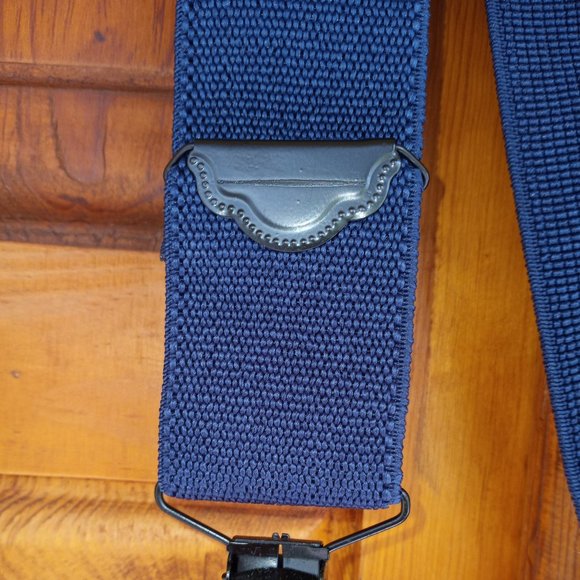 blue suspenders    LIKE NEW - Picture 8 of 10
